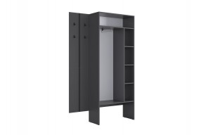 МЕРСИ Прихожая (модульная) графит в Нижнем Тагиле - nizhniy-tagil.mebel24.online | фото 7