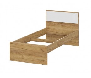 МИЛАН Спальня (Дуб Золотой/Белый матовый) в Нижнем Тагиле - nizhniy-tagil.mebel24.online | фото 16