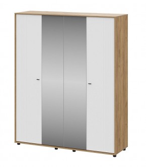 МИЛАН Спальня (Дуб Золотой/Белый матовый) в Нижнем Тагиле - nizhniy-tagil.mebel24.online | фото 41
