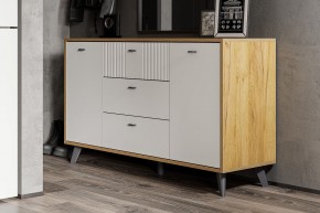 МИЛАН Спальня (Дуб Золотой/Белый матовый) в Нижнем Тагиле - nizhniy-tagil.mebel24.online | фото 48