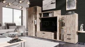 Модена Шкаф высокий (Дуб Юкон) в Нижнем Тагиле - nizhniy-tagil.mebel24.online | фото 3