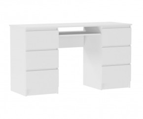 МОРИ МС-2 Стол 6 ящиков (белый) в Нижнем Тагиле - nizhniy-tagil.mebel24.online | фото 2