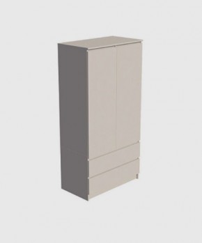 МОРИ МШ 900.1 Шкаф с 2-мя дв. и 2-мя ящ. (Сатин) в Нижнем Тагиле - nizhniy-tagil.mebel24.online | фото 2