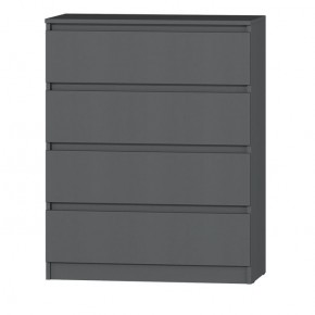 МС "Хилтон" Комод №1 800 (4 ящ.) графит в Нижнем Тагиле - nizhniy-tagil.mebel24.online | фото