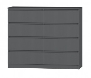 МС "Хилтон" Комод №3 1200 (8 ящ.) графит в Нижнем Тагиле - nizhniy-tagil.mebel24.online | фото