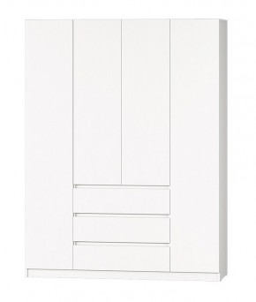 МС "Хилтон" Шкаф №1 1600 (Белый текстурный) в Нижнем Тагиле - nizhniy-tagil.mebel24.online | фото 2