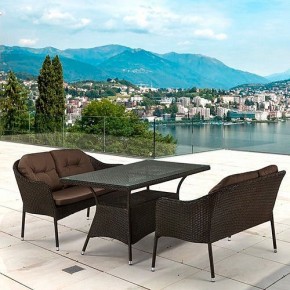 Набор уличный T198A/S54A-W53 Brown в Нижнем Тагиле - nizhniy-tagil.mebel24.online | фото 2