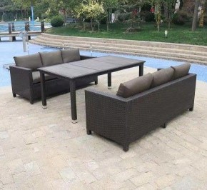 Набор уличный T347/S65A-W53 Brown в Нижнем Тагиле - nizhniy-tagil.mebel24.online | фото 2