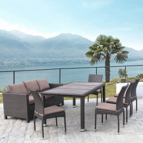 Набор уличный T347/S65A/Y380A-W53 Brown 8PCS в Нижнем Тагиле - nizhniy-tagil.mebel24.online | фото 2