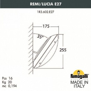 Накладной светильник Fumagalli Lucia 1R3.602.000.AYE27 в Нижнем Тагиле - nizhniy-tagil.mebel24.online | фото 2