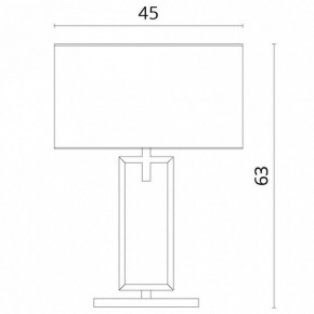 Настольная лампа декоративная Divinare Porta 5933/01 TL-1 в Нижнем Тагиле - nizhniy-tagil.mebel24.online | фото 3