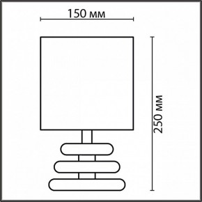 Настольная лампа декоративная Lumion Latza 8126/1Т в Нижнем Тагиле - nizhniy-tagil.mebel24.online | фото 3