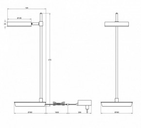 Настольная лампа декоративная Maytoni Fad MOD070TL-L8W3K в Нижнем Тагиле - nizhniy-tagil.mebel24.online | фото 3