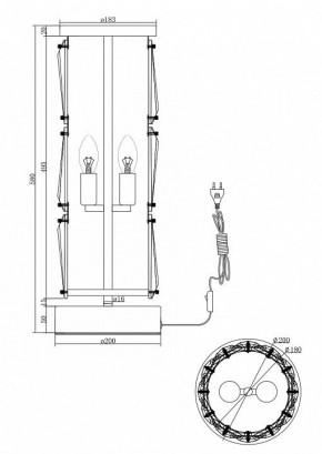 Настольная лампа декоративная Maytoni Puntes MOD043TL-02G в Нижнем Тагиле - nizhniy-tagil.mebel24.online | фото 3