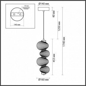 Настольная лампа декоративная Odeon Light Bruco 5096/17L в Нижнем Тагиле - nizhniy-tagil.mebel24.online | фото 5