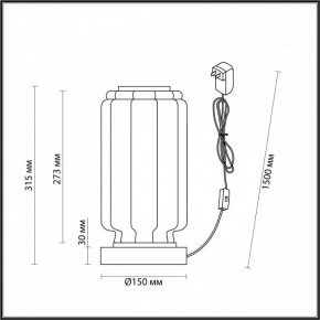 Настольная лампа декоративная Odeon Light Jam 5408/10TL в Нижнем Тагиле - nizhniy-tagil.mebel24.online | фото 4