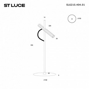 Настольная лампа декоративная ST-Luce LILT SL6210.404.01 в Нижнем Тагиле - nizhniy-tagil.mebel24.online | фото 2