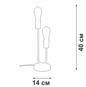Настольная лампа декоративная Vitaluce V3005 V3005-1/2L в Нижнем Тагиле - nizhniy-tagil.mebel24.online | фото 5