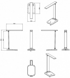 Настольная лампа офисная Arte Lamp London A5124LT-1BK в Нижнем Тагиле - nizhniy-tagil.mebel24.online | фото 2