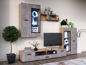 Нэнси New Полка навесная (ЛДСП) Сонома в Нижнем Тагиле - nizhniy-tagil.mebel24.online | фото 2