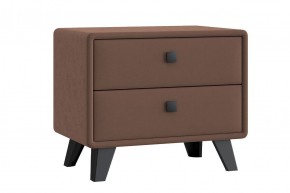 НИКОЛЬ Тумба широкая 2 ящика (шоколад) в Нижнем Тагиле - nizhniy-tagil.mebel24.online | фото