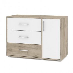 ОЛИВИЯ О63 Комод (дуб серый/белый) в Нижнем Тагиле - nizhniy-tagil.mebel24.online | фото