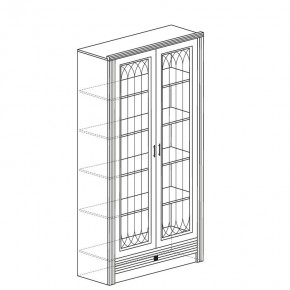 ОРЛЕАН Гостиная (модульная) серый в Нижнем Тагиле - nizhniy-tagil.mebel24.online | фото 3