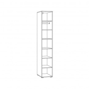 ОСТИН Спальный гарнитур (модульный) графит в Нижнем Тагиле - nizhniy-tagil.mebel24.online | фото 10