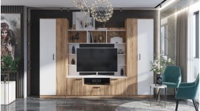 ПАЛЕРМО Гостиная (Дуб вотан/Белый) в Нижнем Тагиле - nizhniy-tagil.mebel24.online | фото 1