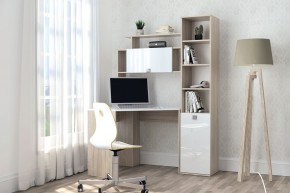 Пенал №11 (Дуб Сонома/Белый глянец) в Нижнем Тагиле - nizhniy-tagil.mebel24.online | фото 4