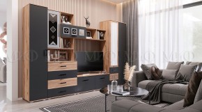 Пенал Белла (Сандал, Графит/Дуб крафт) в Нижнем Тагиле - nizhniy-tagil.mebel24.online | фото 5