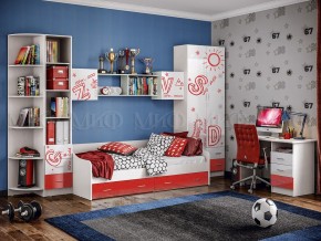 ВЕГА АЛФАВИТ Пенал (Белый/Красный) в Нижнем Тагиле - nizhniy-tagil.mebel24.online | фото 2