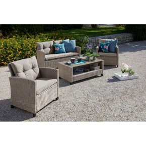 Плетеный комплект мебели с диваном AFM-804B Beige в Нижнем Тагиле - nizhniy-tagil.mebel24.online | фото 1