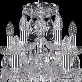 Подвесная люстра Bohemia Ivele Crystal 1402 1402/12+6/240/Ni в Нижнем Тагиле - nizhniy-tagil.mebel24.online | фото 4
