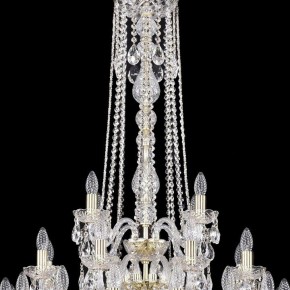 Подвесная люстра Bohemia Ivele Crystal 1402 1402/16+8+4/300/h-123/3d/G в Нижнем Тагиле - nizhniy-tagil.mebel24.online | фото 4