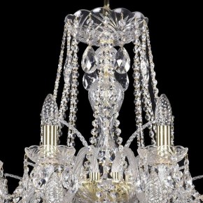 Подвесная люстра Bohemia Ivele Crystal 1411 1411/16+8/360/2d/G в Нижнем Тагиле - nizhniy-tagil.mebel24.online | фото 4