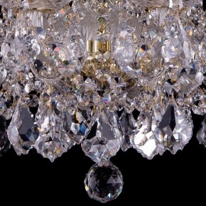 Подвесная люстра Bohemia Ivele Crystal 1413 1413/10/165/G/Leafs в Нижнем Тагиле - nizhniy-tagil.mebel24.online | фото 3