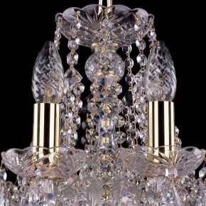 Подвесная люстра Bohemia Ivele Crystal 1413 1413/10/165/G/Leafs в Нижнем Тагиле - nizhniy-tagil.mebel24.online | фото 4