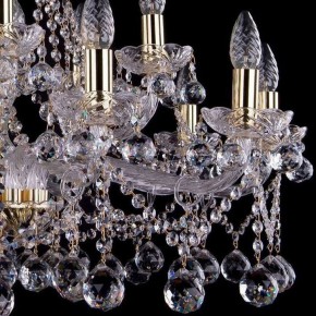 Подвесная люстра Bohemia Ivele Crystal 1413 1413/10+5/300/G/Balls в Нижнем Тагиле - nizhniy-tagil.mebel24.online | фото 3