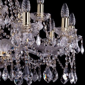 Подвесная люстра Bohemia Ivele Crystal 1413 1413/10+5/300/G/Leafs в Нижнем Тагиле - nizhniy-tagil.mebel24.online | фото 2