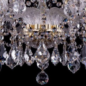 Подвесная люстра Bohemia Ivele Crystal 1413 1413/10+5/300/G/Leafs в Нижнем Тагиле - nizhniy-tagil.mebel24.online | фото 3