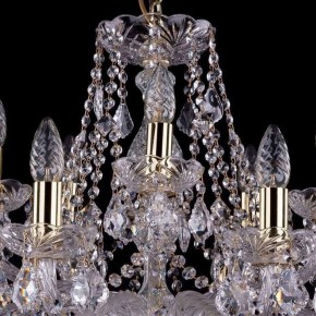 Подвесная люстра Bohemia Ivele Crystal 1413 1413/10+5/300/G/Leafs в Нижнем Тагиле - nizhniy-tagil.mebel24.online | фото 4