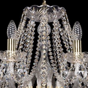 Подвесная люстра Bohemia Ivele Crystal 1413 1413/12/360/G в Нижнем Тагиле - nizhniy-tagil.mebel24.online | фото 4