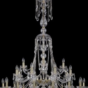 Подвесная люстра Bohemia Ivele Crystal 1415 1415/16+8+4/400/XL-185/2d/G в Нижнем Тагиле - nizhniy-tagil.mebel24.online | фото 4