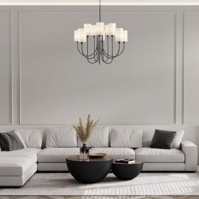 Подвесная люстра Eurosvet Abbey 60164/10 черный в Нижнем Тагиле - nizhniy-tagil.mebel24.online | фото 4
