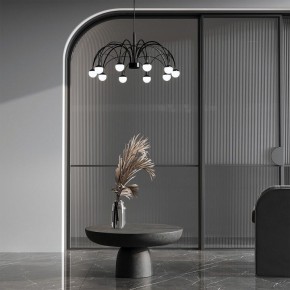 Подвесная люстра Eurosvet Ragno 90034/10 LED черный в Нижнем Тагиле - nizhniy-tagil.mebel24.online | фото 4