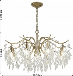 Подвесная люстра Favourite Brillo 3003-9P в Нижнем Тагиле - nizhniy-tagil.mebel24.online | фото 3