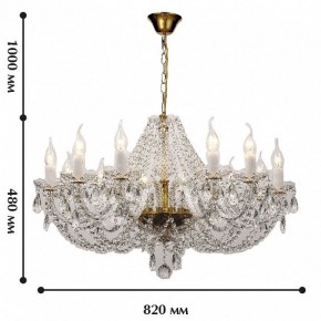 Подвесная люстра Favourite Simone 1736-12P в Нижнем Тагиле - nizhniy-tagil.mebel24.online | фото 2