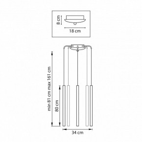 Подвесная люстра Lightstar Tubo L5T747447 в Нижнем Тагиле - nizhniy-tagil.mebel24.online | фото