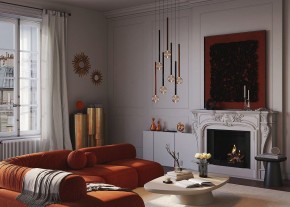Подвесная люстра Maytoni Bubble dream MOD383PL-L40BBS3K в Нижнем Тагиле - nizhniy-tagil.mebel24.online | фото 5